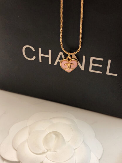 Chanel Heart Pendant Necklace - Image 6