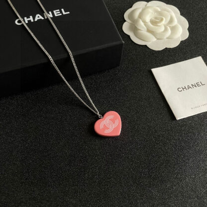 Chanel Love Double C Necklace - Image 4