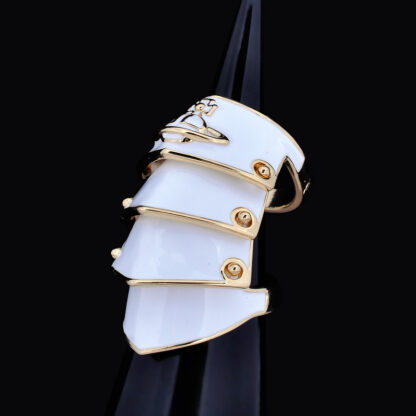 Vivienne Westwood lacquered four-section ring - Image 6