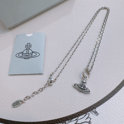 Vivienne Westwood classic large Saturn necklace unisex - Image 6
