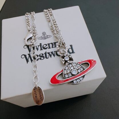 Vivienne Westwood classic large Saturn necklace unisex - Image 6