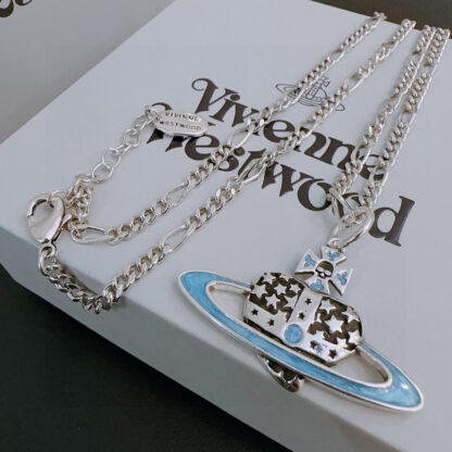 Vivienne Westwood classic large Saturn necklace unisex - Image 6