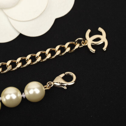 Chanel flower pot letter necklace - Image 5