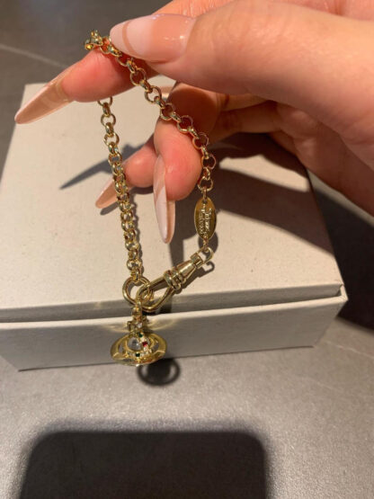 Vivienne Westwood classic shining earth star ring necklace - Image 6