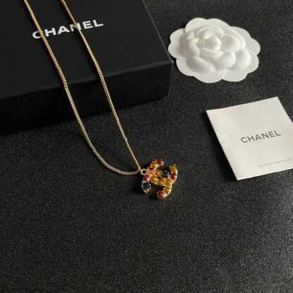 Chanel Classic Double C Necklace - Image 5