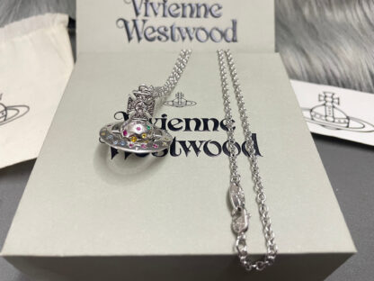 Vivienne Westwood Limited Edition Moon Myth Necklace - Image 6