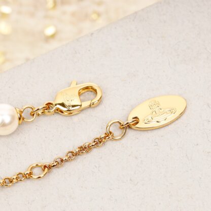 Vivienne Westwood Enamel Saturn Bracelet - Image 6