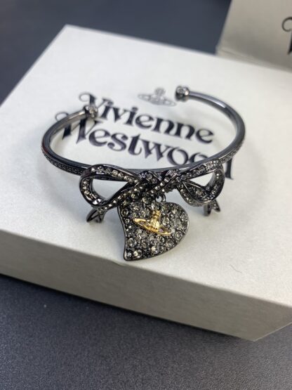 Vivienne Westwood Bow Heart Bracelet - Image 6
