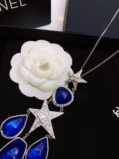 Chanel Sapphire Pendant Necklace - Image 6