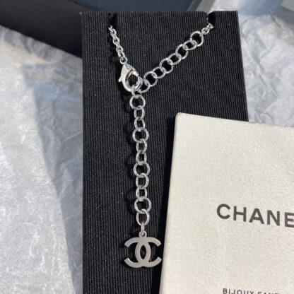 Chanel blue fresh necklace - Image 6