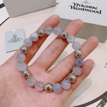 Vivienne Westwood Agate Thai Silver Bracelet - Image 6