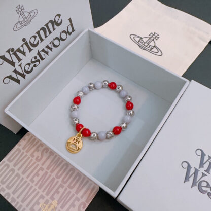 Vivienne Westwood Agate Thai Silver Bracelet - Image 6