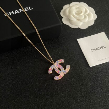 Chanel Fashionable and Versatile Double C Necklace - Image 4