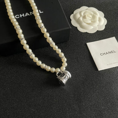 Chanel Fashion Vintage Necklace - Image 5
