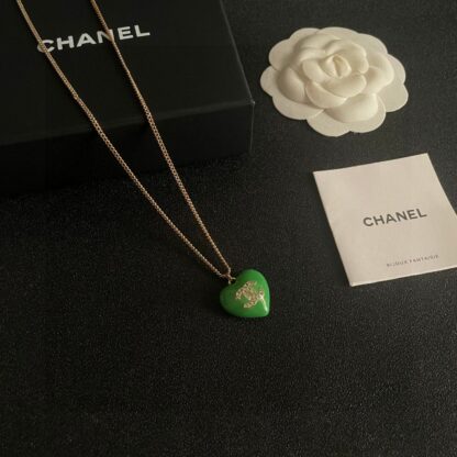 Chanel Double C Diamond Necklace - Image 5