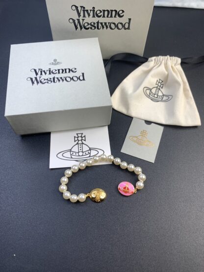 Vivienne Westwood Pearl Magnetic Bracelet - Image 6