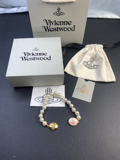 Vivienne Westwood Pearl Magnetic Bracelet - Image 6