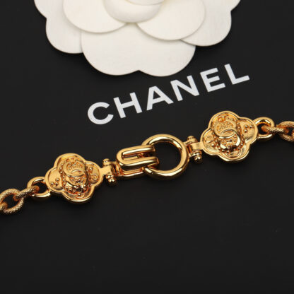 Chanel four-leaf thick necklace - Image 6