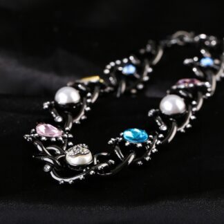 Chanel Pearl and Rhinestone Necklace