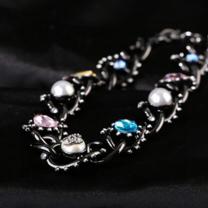 Chanel Pearl and Rhinestone Necklace