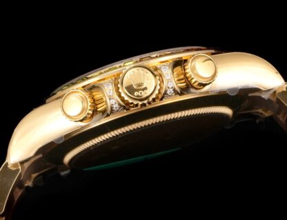 Rolex Rainbow Day modified with genuine South African colored gemstones - Image 6