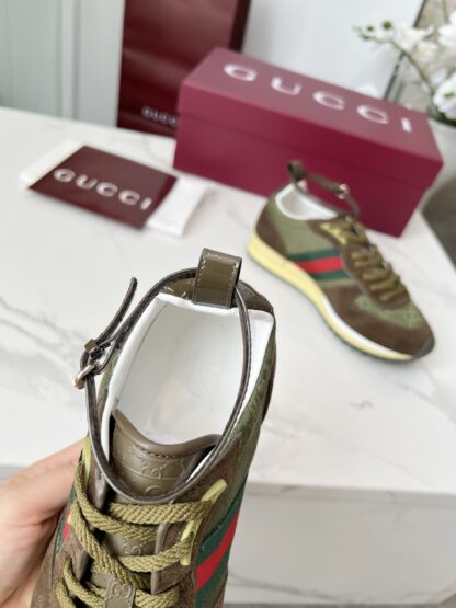 Gucci removable and adjustable ankle strap sneakers - Image 7