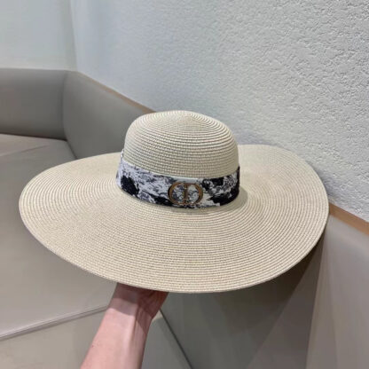 Dior simple straw hat - Image 8