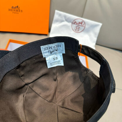 Hermès canvas baseball cap - Image 7