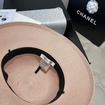 Dior exquisite simple straw bucket hat - Image 8