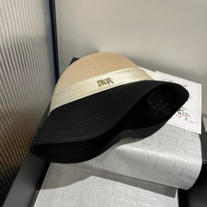 Dior exquisite hat color block bucket hat - Image 8