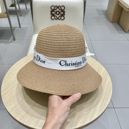 Dior exquisite ladylike straw hat - Image 8
