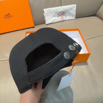Hermès canvas baseball cap - Image 7
