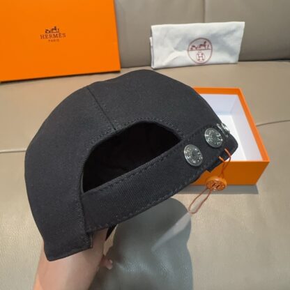 Hermes canvas baseball cap - Image 7