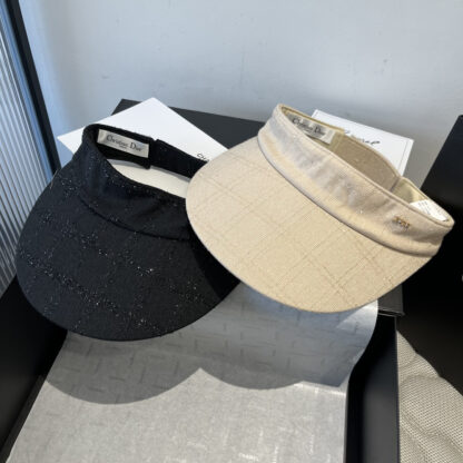 Dior hollow peaked cap sun headband - Image 8