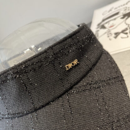Dior hollow peaked cap sun headband - Image 8