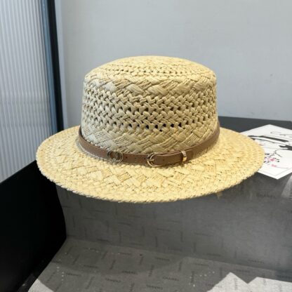 Dior raffia flat cap - Image 8