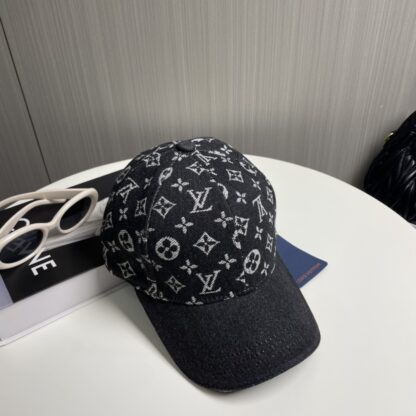 Louis Vuitton denim jacquard baseball cap - Image 7