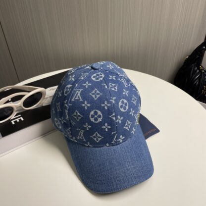 Louis Vuitton denim jacquard baseball cap - Image 7