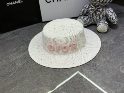 Dior sequined flat hat - Image 8