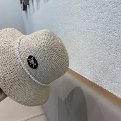 Dior hollow dome straw hat - Image 8
