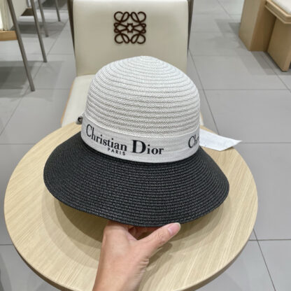 Dior ladylike straw hat - Image 8