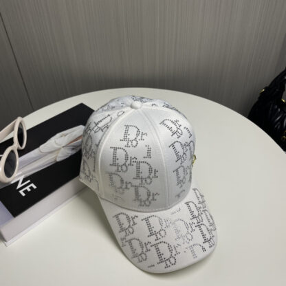 Dior diamond logo baseball cap - Image 8