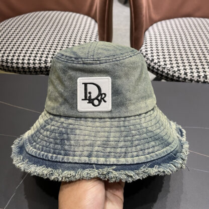 Dior Denim Bucket Hat - Image 7
