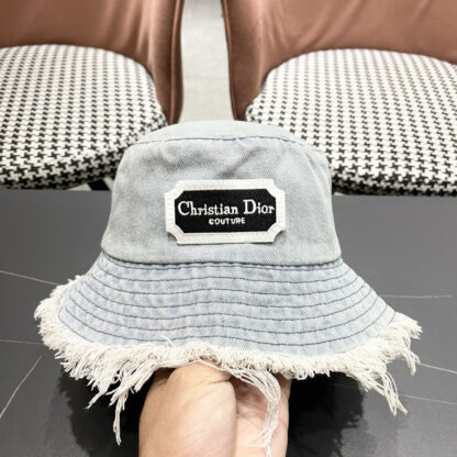 Dior Denim Bucket Hat - Image 8