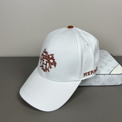 Hermès canvas baseball cap - Image 6