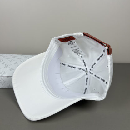 Hermès Unisex Canvas Baseball Cap - Image 7