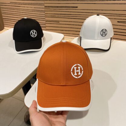 Hermès Unisex Canvas Baseball Cap - Image 7