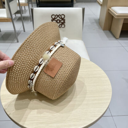 Hermès hollow bucket straw hat - Image 7