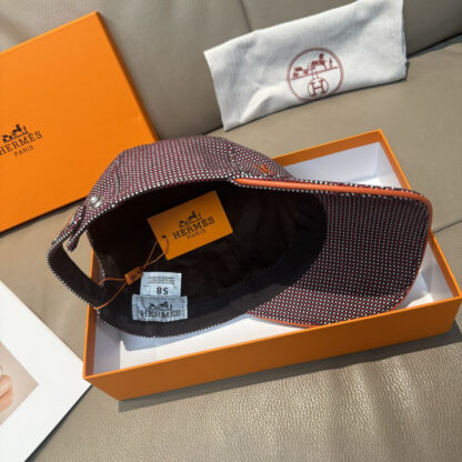 Hermès canvas baseball cap - Image 7