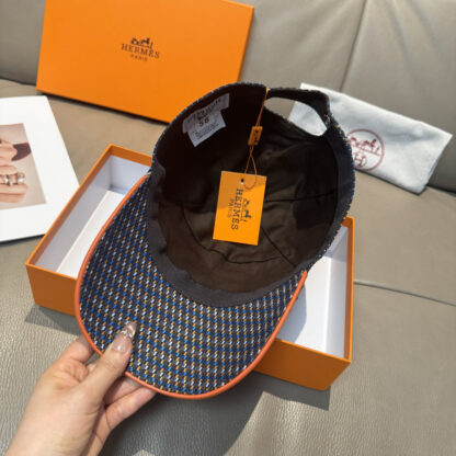 Hermès canvas baseball cap - Image 7